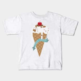 Ice Cream Cat Kids T-Shirt